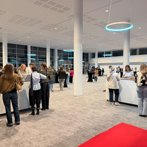 Accueil des invités de la soirée formation L'Oréal