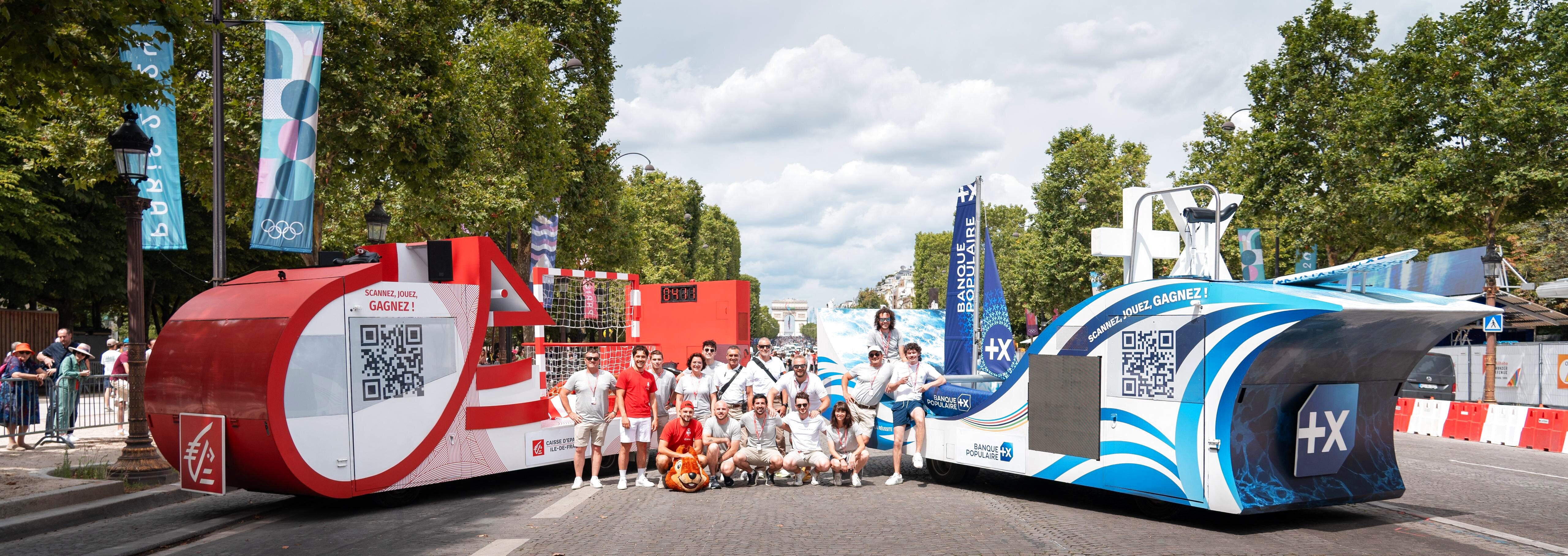 BPCE - Relais de la flamme olympique 2024